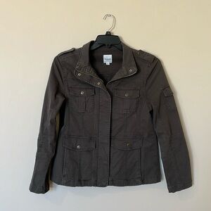 Green Kensie Jeans Utility Jacket